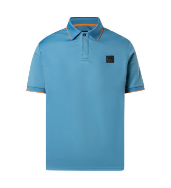 North Sails Polo blu a maniche corte