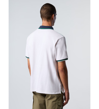 North Sails Hvid kortrmet poloshirt