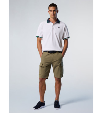 North Sails Hvid kortrmet poloshirt