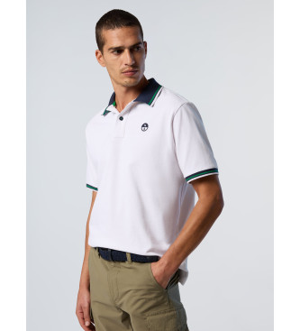 North Sails Polo blanc  manches courtes