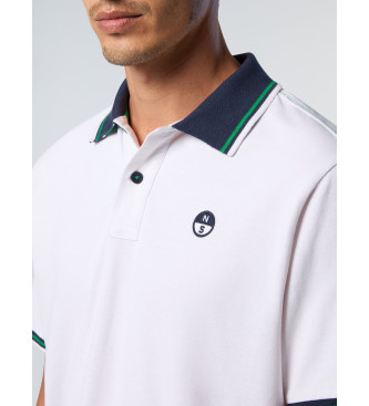 North Sails Hvid kortrmet poloshirt