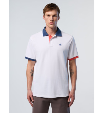 North Sails Hvid kortrmet poloshirt