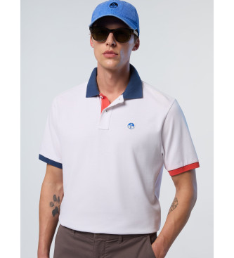 North Sails Hvid kortrmet poloshirt