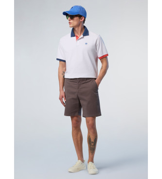 North Sails Hvid kortrmet poloshirt