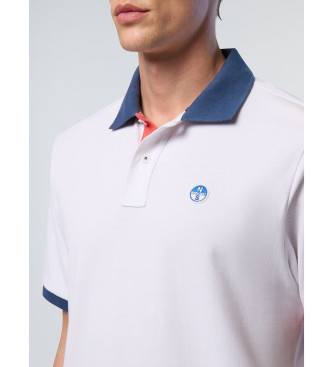 North Sails Hvid kortrmet poloshirt