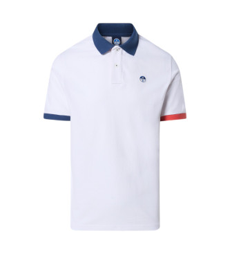 North Sails Polo blanc  manches courtes