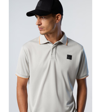 North Sails Grey short sleeve polo shirt