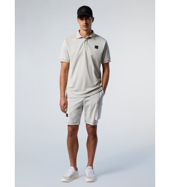 North Sails Grey short sleeve polo shirt