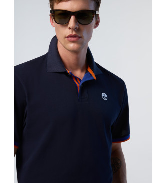 North Sails Polo a maniche corte blu navy