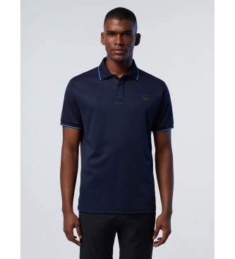 North Sails Navy kortrmet poloshirt