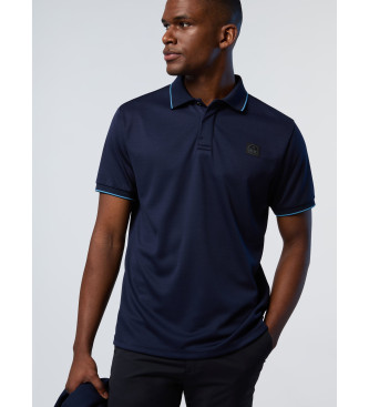 North Sails Navy kortrmet poloshirt