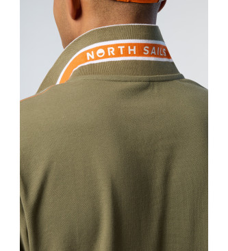 North Sails Polo vert  manches courtes