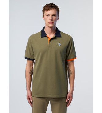 North Sails Short sleeve green polo shirt