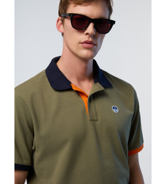 North Sails Short sleeve green polo shirt