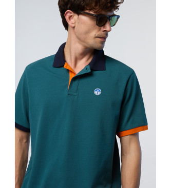 North Sails Kortrmet grn poloshirt