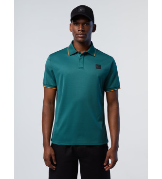 North Sails Grnes Kurzarm-Poloshirt