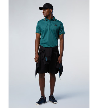 North Sails Grnes Kurzarm-Poloshirt