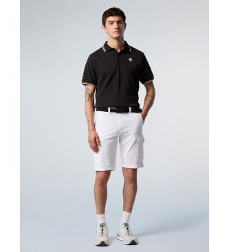 North Sails Langrmet poloshirt sort