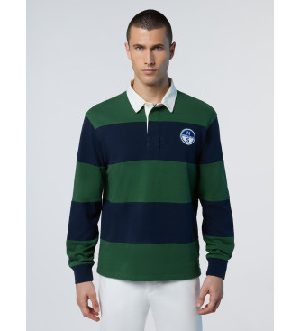 North Sails Rugby-Poloshirt grn, marineblau