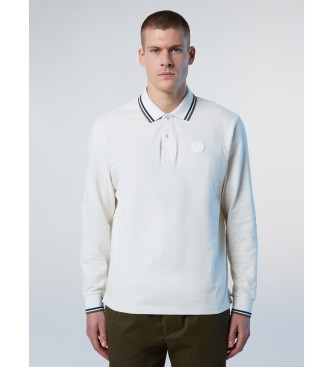 North Sails Polo langrmet hvid