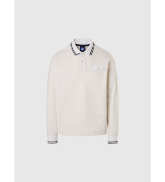 North Sails Polo langrmet hvid