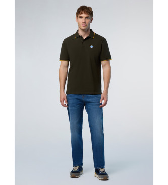 North Sails Polo Sleeve verde