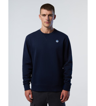 North Sails Sweatshirt mit marineblauem Logo