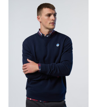 North Sails Sweatshirt met marine logo