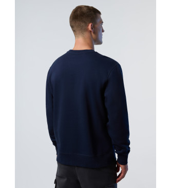 North Sails Sweatshirt mit marineblauem Logo