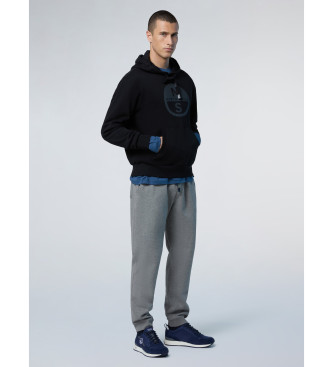 North Sails Sweatshirt com logtipo preto