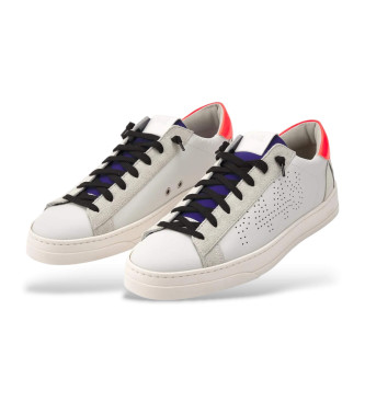 P448 Jack C 103 Turnschuhe aus wei�em Leder