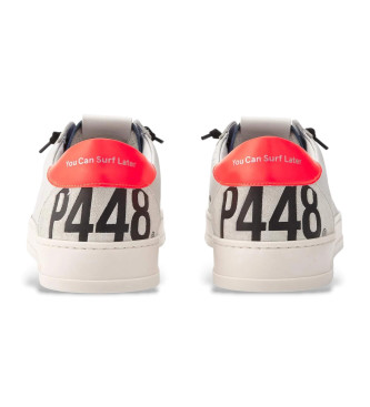 P448 Jack C 103 Turnschuhe aus wei�em Leder