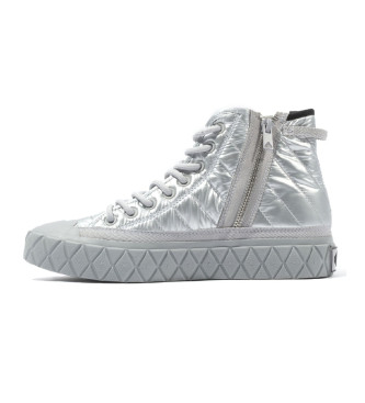 Palladium Bottes Palla Ace Re-Quilt W argent