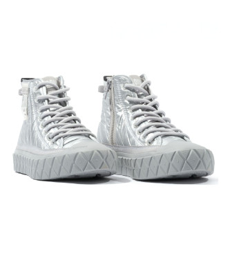 Palladium Boots Palla Ace Re-Quilt W silver