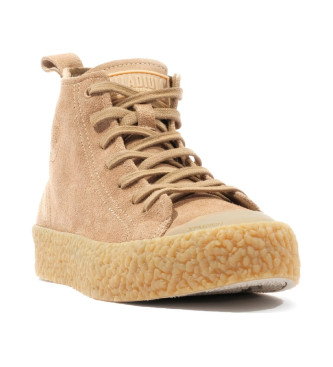 Palladium Sneaker Palla Ace Rugged in pelle marrone