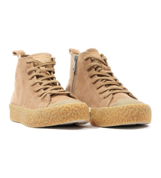 Palladium Sneaker Palla Ace Rugged in pelle marrone