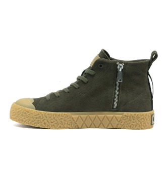 Palladium Palla Ace Stoere leren schoenen groen