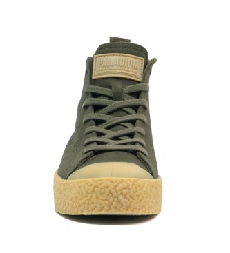 Palladium Sneaker Palla Ace Rugged in pelle verde