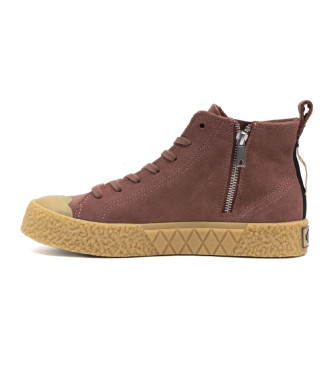 Palladium Sneaker Palla Ace Rugged in pelle rossa