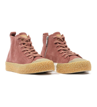 Palladium Sneaker Palla Ace Rugged in pelle rossa