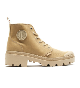 Palladium Pallabase Twill Boots beżowy