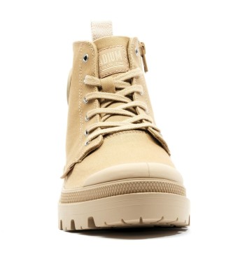 Palladium Bottes Pallabase Twill beige