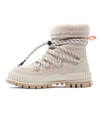 Palladium Pallashock Hiver laarzen wit