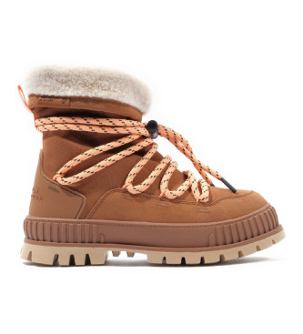 Palladium Bottes Pallashock Hiver marron