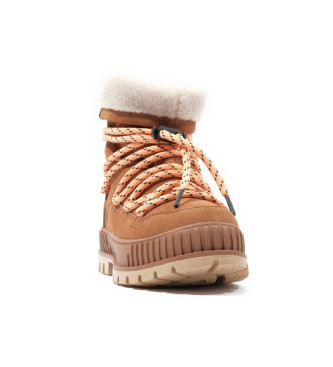 Palladium Botas Pallashock Hiver castanhas