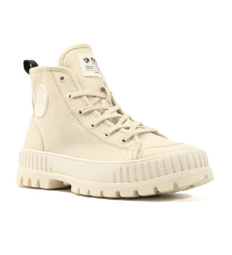 Palladium Pallashock Org 2 beige trainers