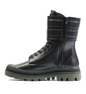 Palladium Pampa Atelier R Stiefel schwarz