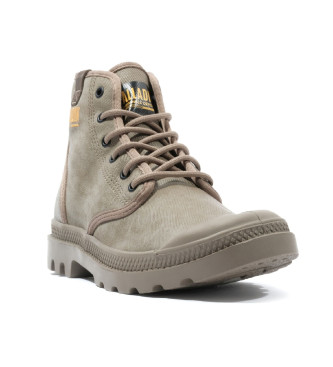 Palladium Boots Pampa Hi Coated green