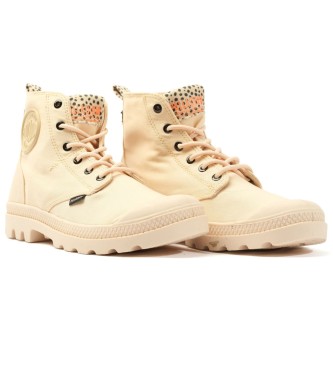 Palladium Pampa Hi Safari bež škornji