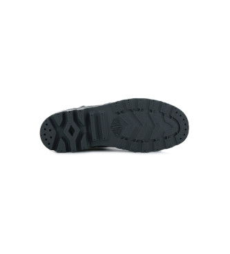 Palladium Botines de piel Pampa Hi Zip WI gris